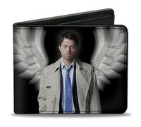 Buckle-Down Men's Standard Bifold Wallet Supernatural, 4.0" x 3.5"