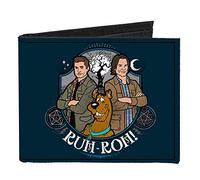 Buckle-Down Men's Wallet, Scooby Doo Supernatural, 4.0" x 3.5"
