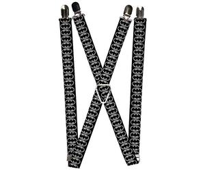 Buckle-Down Men's Suspender-Batman, Multicolor, One Size