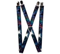 Buckle-Down Men's Suspender-Galaxy, One Size