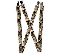 Buckle Down Men's Suspender-Kittens, One Size