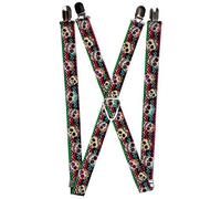 Buckle-Down Men's Suspender, multicoloured, One Size