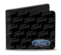 Buckle-Down Men's Wallet, Multicolor, 4.0" x 3.5"