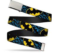 Buckle-Down Men's Web Belt Batman, Multicolor, One Size