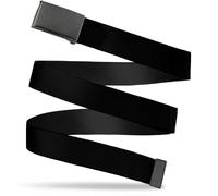 Buckle-Down Men's Web Belt Black, Multicolor, 1.25" Wide-Fits up to 42" Pant Size