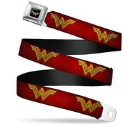 Buckle Down mensBuckle-down Seatbelt Belt Wonder Woman Regular Belt - multi - 1.5" Wide - 24-38 Inches