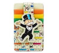 Buckle-Down Monopoly Wallet, Character Wallet ID Card Holder, Mr. Monopoly Tap Pose, Vegan Leather