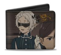 Buckle-Down Mushoku Tensei Jobless Reincarnation Wallet, Bifold, Mushoku Tensei Princess Ariel and Guard Fitz Scene, Vegan Leather