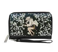 Buckle-Down Mushoku Tensei Jobless Reincarnation Wallet, Zip Around, Mushoku Tensei Sylphiette Sleeping On Flowers Scene, Vegan Leather