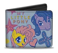 Buckle-Down My Little Pony Wallet, Bifold, My Little Pony Three Ponies Together Forever Multi Color, Vegan Leather