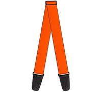 Buckle-Down Neon Orange Guitar Strap
