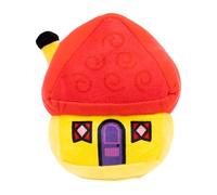 Buckle-Down Nickelodeon Squeaky Plush Dog Toy for Large, Medium & Small Dogs, Blue's Clues Blue's House Replica, 3.5" x 5.0"
