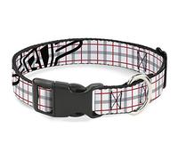 Buckle-Down PC-W30249-S Plastic Clip Collar, 1" Wide-Fits 9-15" Neck-Small