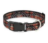 Buckle-Down PC-W30901-L Plastic Clip Collar, Irish, 1" Wide-Fits 15-26" Neck-Large