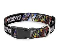 Buckle Down Plastic Clip Collar - GUARDIANS OF THE GALAXY 5-Character Pose Blocks
