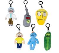 Buckle-Down Rick and Morty Mystery Keychain, Blind Pack Series, 6 Different Characters, One Random Character Per Pack