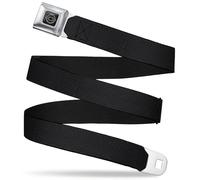 Buckle Down Seatbelt Belt - Black - 1.0" Wide - 20-36 Inches in Length - multi - 1.0" Wide - 20-36" in Length