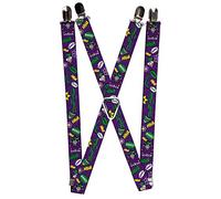Buckle Down Boys Suspender-Joker, Multicolor, One Size