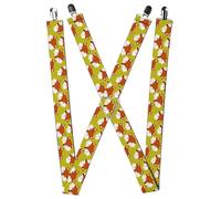 Buckle-Down - Suspenders Suspender - Fox unisex-adults One size