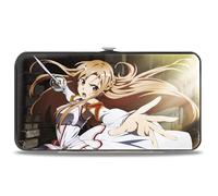 Buckle-Down Sword Art Online Wallet, Hinged, Sword Art Online Gs Magazine Asuna Scenes, Vegan Leather
