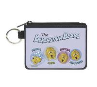 Buckle-Down The Berenstain Bears Wallet, Coin Purse, The Berenstain Bears Family Smiling Faces, Canvas
