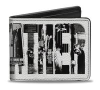 Buckle-Down The Godfather Wallet, Bifold, The Godfather Bold Text Icons Fill White Black, Vegan Leather