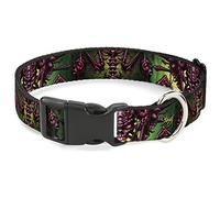 Buckle-Down Tj-Bone Man Plastic Clip Collar, 1" x 15-26"/Large