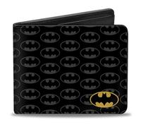 Buckle-Down unisex adults Buckle-down Bifold Batman Bi Fold Wallet, Multicolor, One Size UK