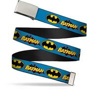 Buckle-Down Unisex-Adult's Web Belt Batman, Multicolor, 1.25" Wide-Fits up to 42" Pant Size