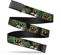 Buckle-Down Unisex-Adult's Web Belt Marvin The Martian 1.5", Multicolor, Wide/Fits up to 42" Pant Size
