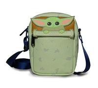 Buckle-Down Unisex's Crossbody Bags, Star Wars The Child, 8.0" x 6.5"