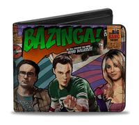 Buckle Down Unisex's Wallet The Big Bang Theory Comic Book Bi-Fold