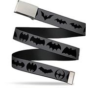 Buckle-Down Unisex's Web Belt-Batman Classic Tv Series Scene Blocks, Pink, 1.0" Wide-Fits up to Kids Size 20