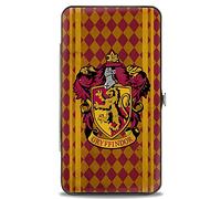 Buckle-Down Harry Potter Gryffindor Crest Stripes Hinged Wallet