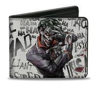 Buckle-Down Wallet Joker Brilliant-twisted-insane-mad Psycho Pose/cards Accessory