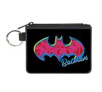 Buckle-Down Women's Canvas Coin Purse Batman, Multicolor, 4.25" x 3.25"