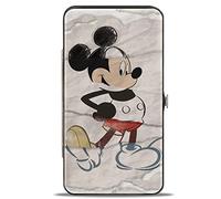 Buckle-Down Mickey Mouse Retro Sketches Hinged Wallet