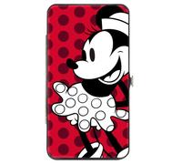 Buckle-Down Women's Hinge Wallet - Minnie Mouse, 7" x 4"