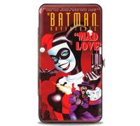 Buckle-Down Women's Hinged Wallet-Harley Quinn Joker, Multicoloured, One Size
