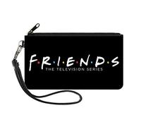 Buckle-Down Women's Standard Zip Wallet Friends Small, 6.5" x 3.5"