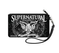 Buckle-Down Women's Standard Zip Wallet Supernatural Small, 6.5" x 3.5"