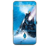 Buckle-Down Women's Wallet Hinged PU The Polar Express Engine Car Light Beam Scene, 7" x 4", The Polar Express, 7" x 4", Wallet Hinged Pu the Polar Express Engine Car Light Beam Scene