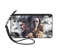 Buckle-Down womens Zip Supernatural Small Wallet, Supernatural, 6.5 x 3.5 US