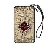 Buckle-Down Women's Zip Wallet Harry Potter Small, Multicolor, 6.5" x 3.5"