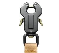 Buckle for Dog Chain,Metal Dog Leash Clasp for Linking Pet Collar - Heavy Duty Pet Puppy Collar Attachment, Quick Release Cable Locking Buckle for Daily Training Hiking Walking