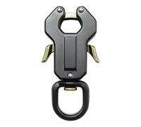 Buckle for Dog Chain | Metal Dog Leash Clasp for Linking Pet Collar - Pet Puppy Collar Accessory, Quick Release Chain Locking Buckle for Daily Training Outdoor Activities Hiking Camping