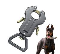 Buckle for Dog Chain - Zinc Alloy Clasp for Dog Leash | Heavy Duty Pet Puppy Collar Attachment, Quick Release Cable Locking Buckle for Daily Training Hiking Walking