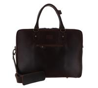 BUCKLE & SEAM business bag Albert Dot Laptopbag Brown