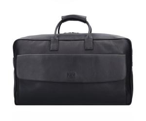 Buckle & Seam Canary Weekender travel bag leather 48 cm black
