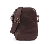 Buckle & Seam Crazy Horse Runner | leather Crossbody bag | brown